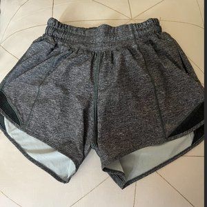 NEW GREY HOTTIE HOT LULULEMON SHORTS